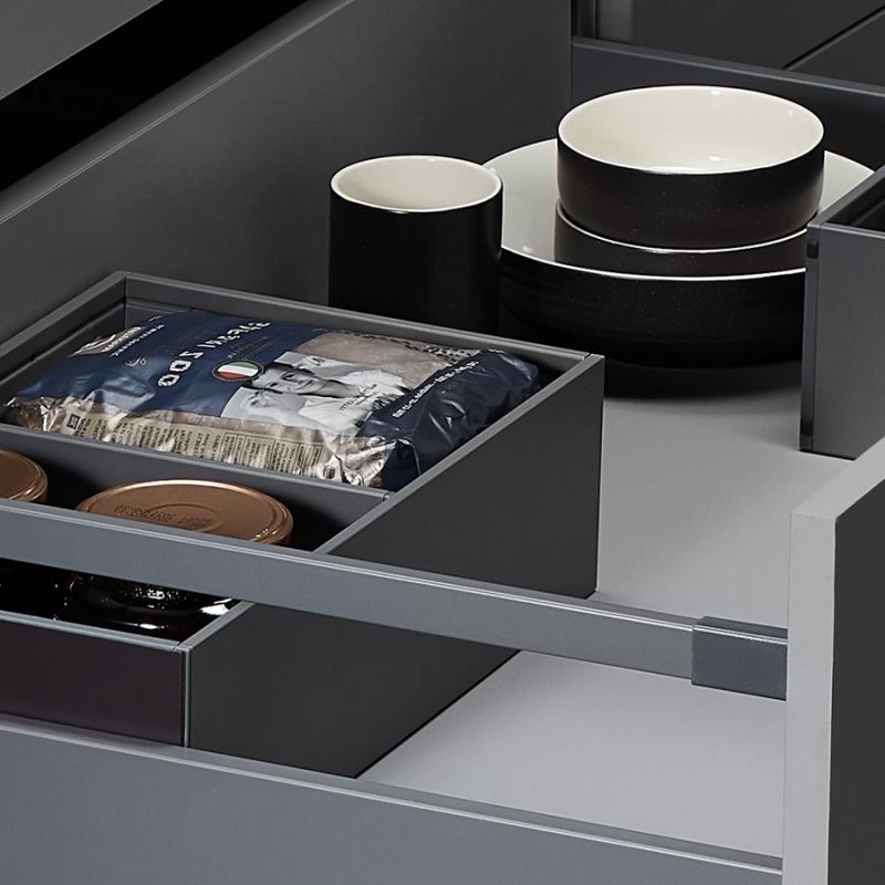 Квадратный рейлинг 500mm для ящика Unihopper Magic Box (комплект)