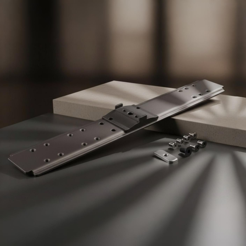 Комплект для установки направляющей LEGO, цвет серый графит