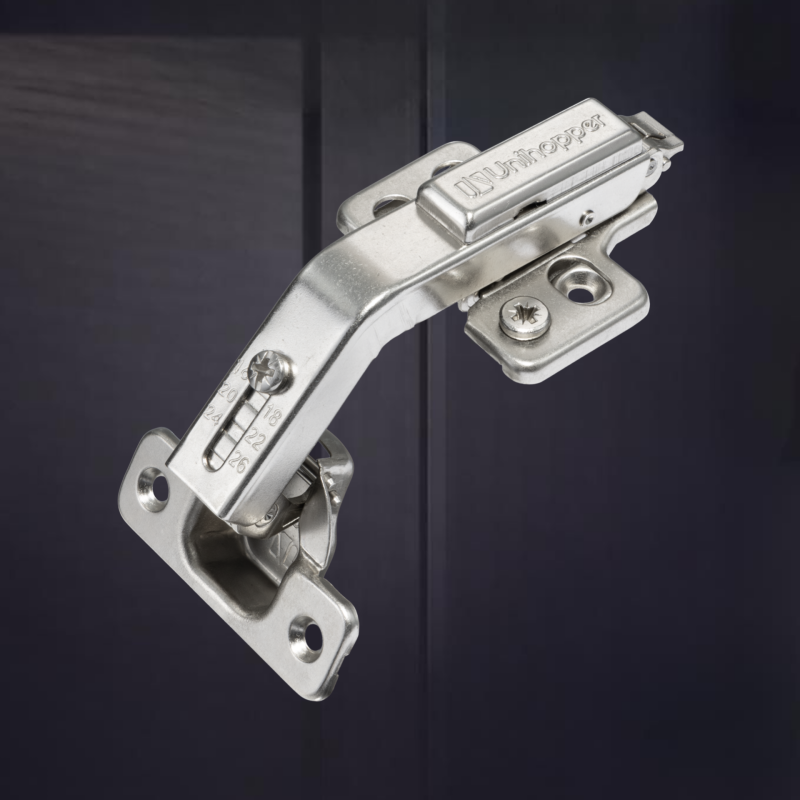 Карусельная 135° 3D петля UNIHOPPER, 45мм, с декоративной накладкой