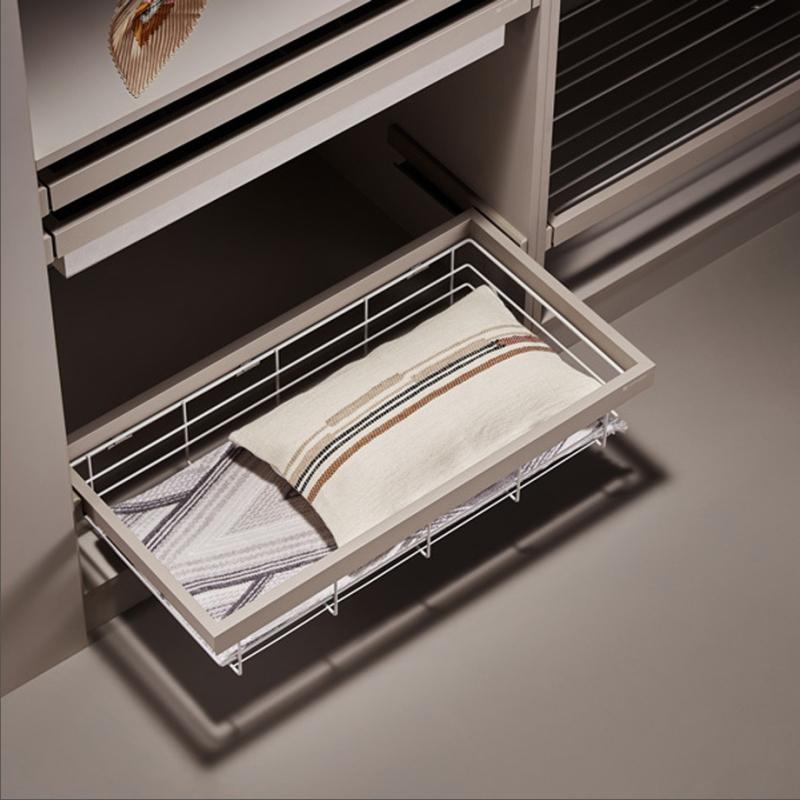 Выдвижная полка пруток Unihopper в базу 900мм, c доводчиком, clip-on, COKA