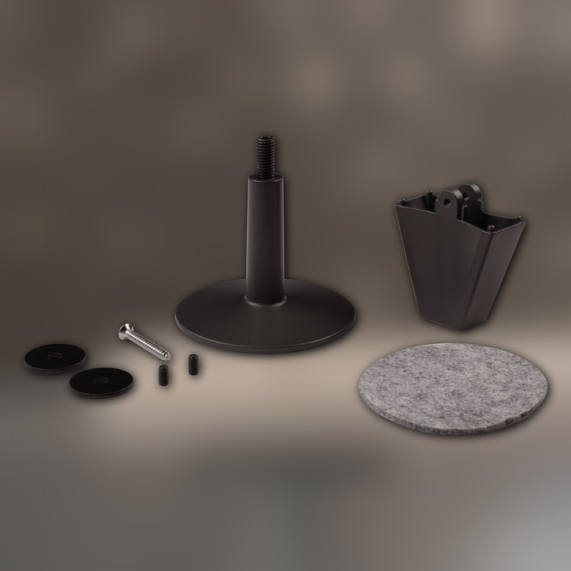 Опора LEGO регулируемая универсальная, цвет серый графит