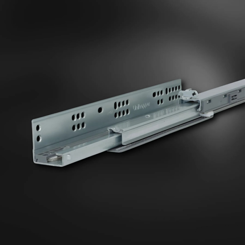 Направляющие 450 мм Unihopper скрытого типа с 3D регулировкой, с доводчиком, на 50 кг.