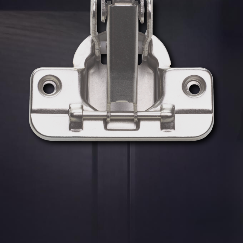 Угловая 165° 3D петля UNIHOPPER с доводчиком, 52мм, с декоративной накладкой