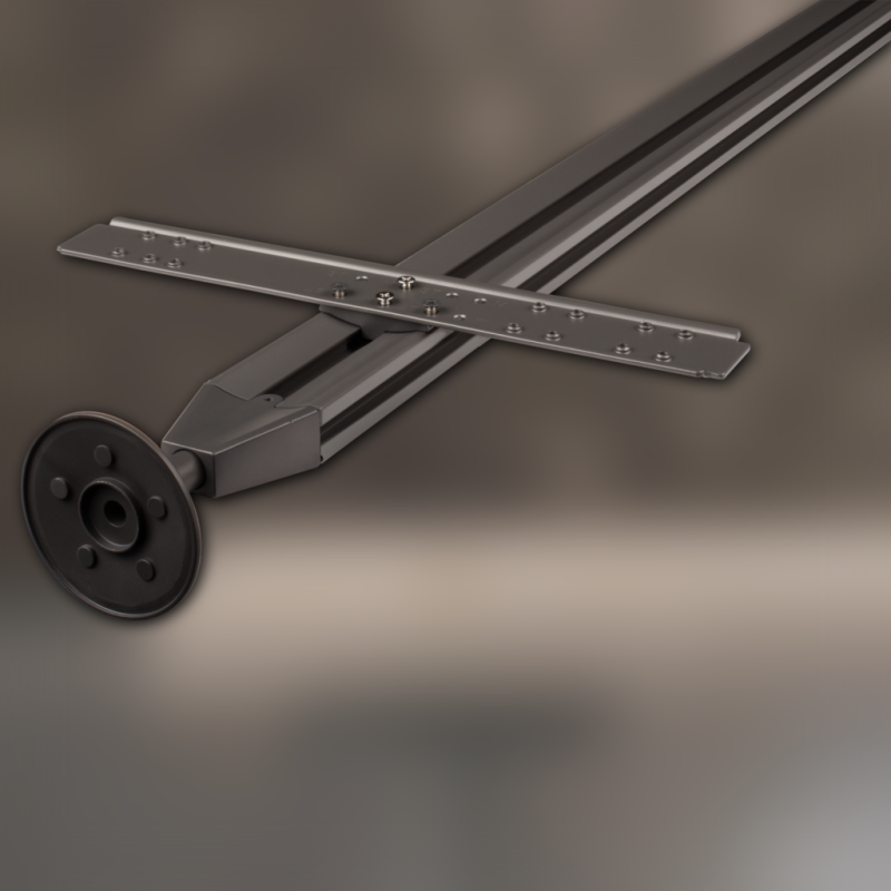 Опора LEGO регулируемая универсальная, цвет серый графит