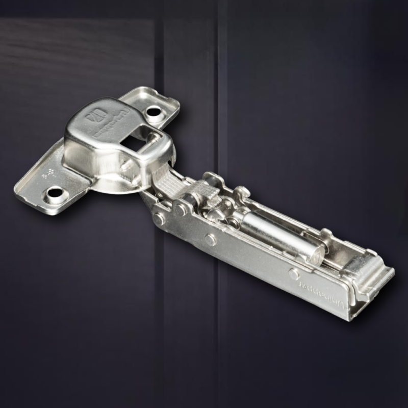 Накладная 3D петля UNIHOPPER с доводчиком, 48мм, с декоративной накладкой