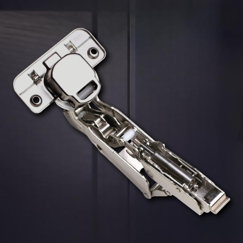 Угловая 165° 3D петля UNIHOPPER с доводчиком, 52мм, с декоративной накладкой