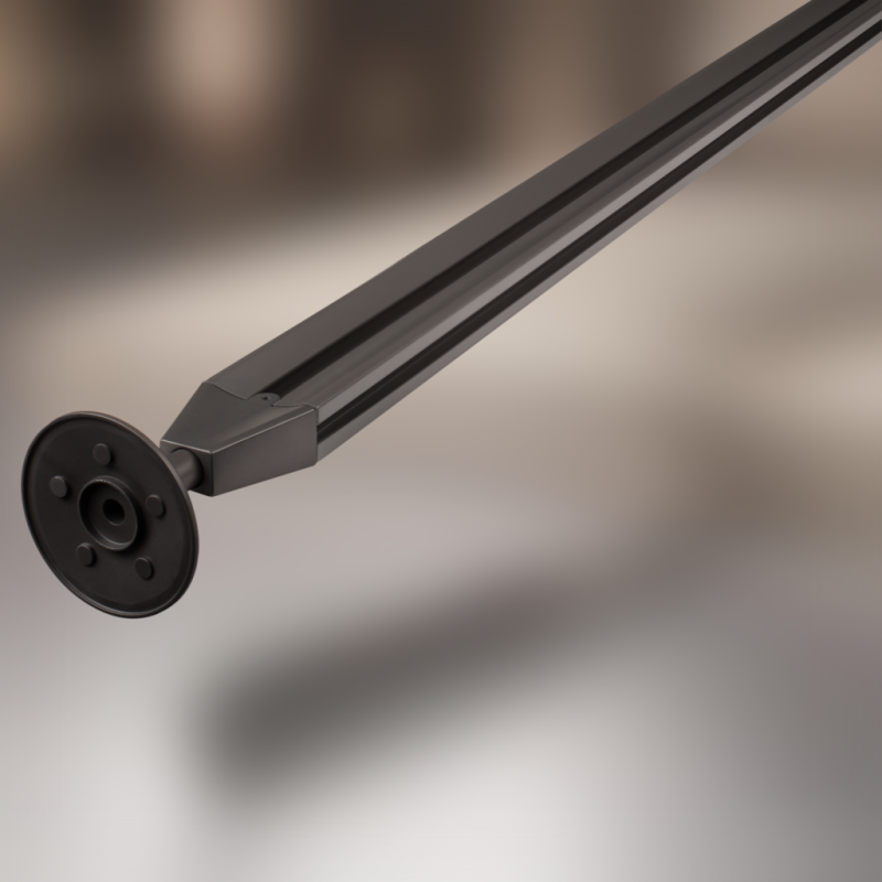 Рама основная алюминиевая LEGO, 3 метра, цвет серый графит