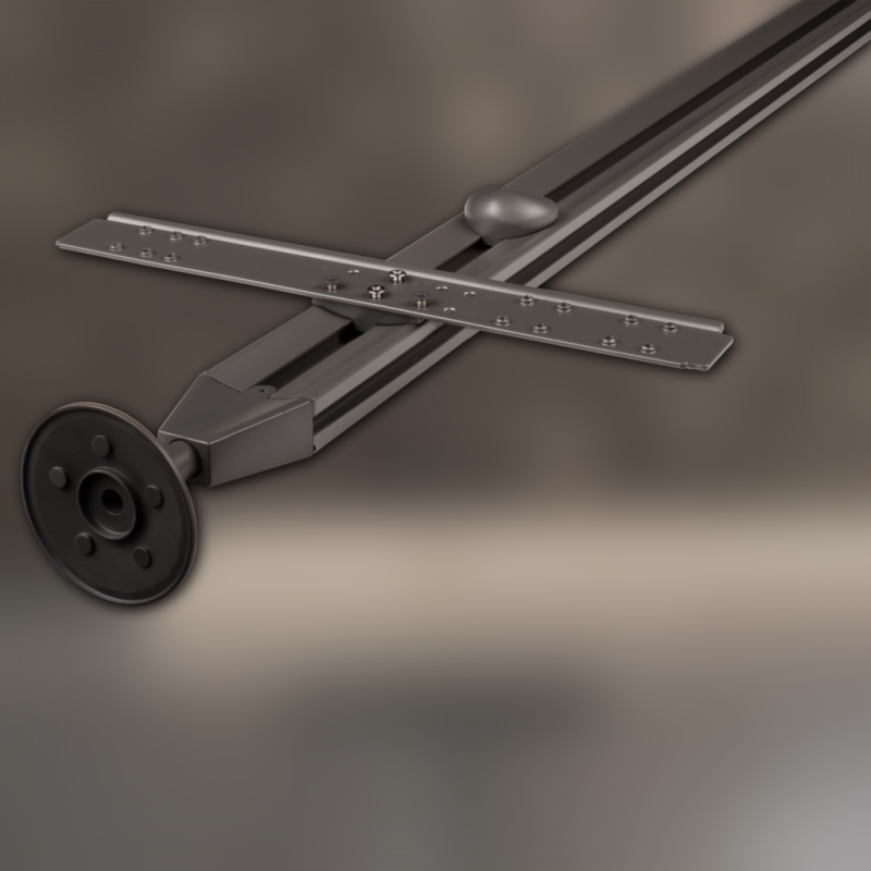 Опора LEGO регулируемая универсальная, цвет серый графит