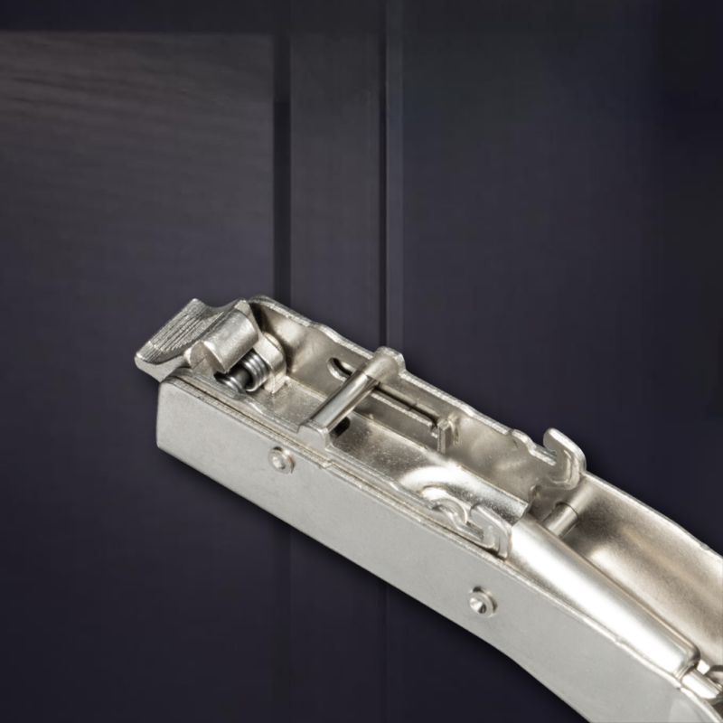 Угловая 45° 3D петля UNIHOPPER с доводчиком, 48мм, с декоративной накладкой