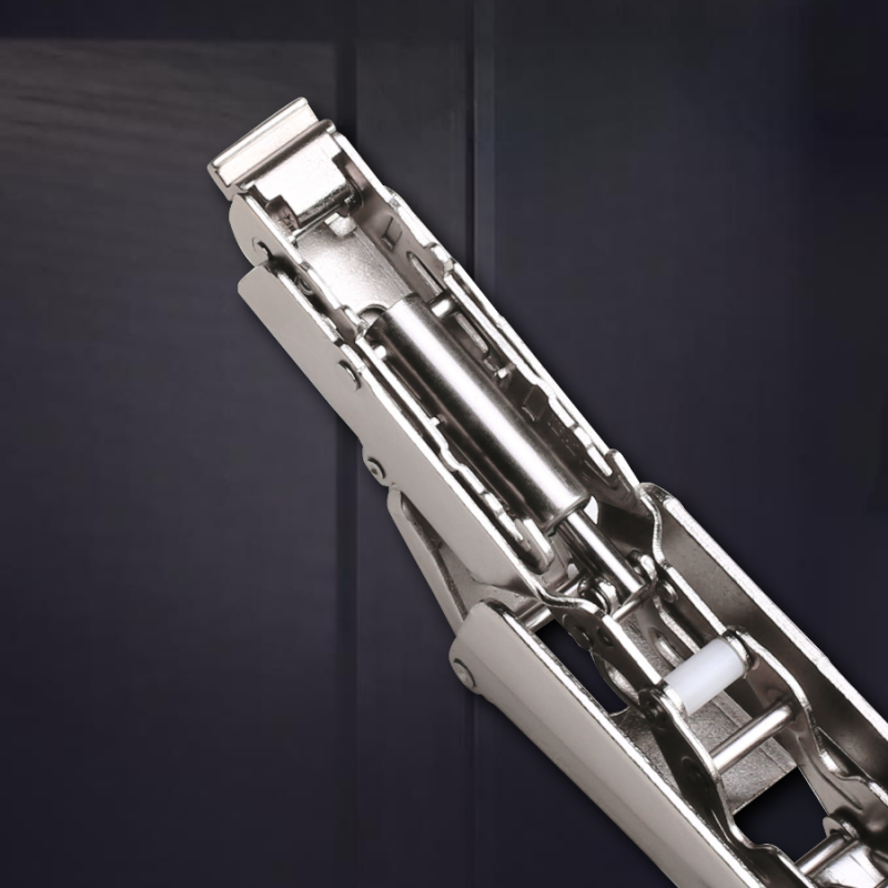 Угловая 165° 3D петля UNIHOPPER с доводчиком, 52мм, с декоративной накладкой